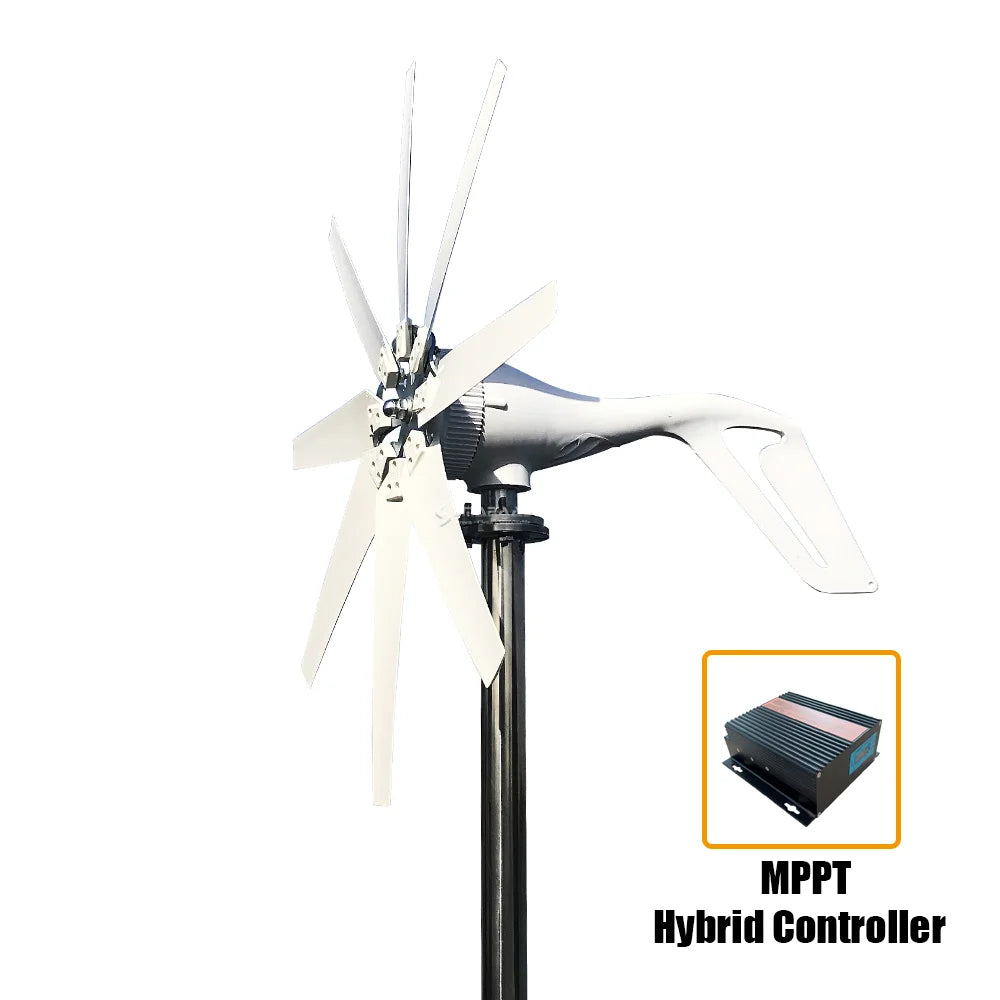 US EU Delivery1000W Horizontal Turbine 12V/24V/48V Low Noise Household 220V Poland Brazil Russia Warehouse Rapid Delivery