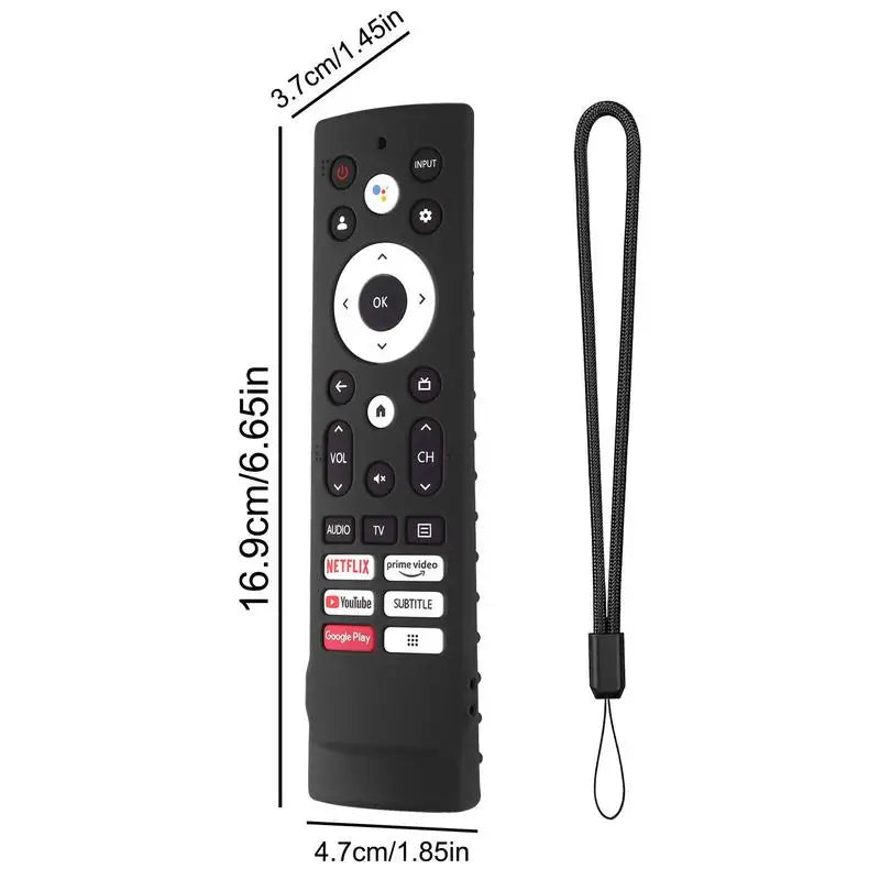 Silicone Remote Case For Hisense ERF3V90H Protective Cover Shockproof Durable Remote Control Shell For Hisense ERF3V90H