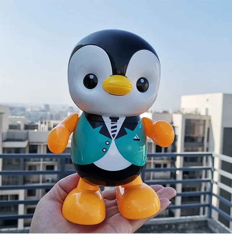 Music Penguin Electric Dancing Toy Robot Fun Educational Vocal Toy for All ages Boys Girls Interactive Learning and Playtime Fun