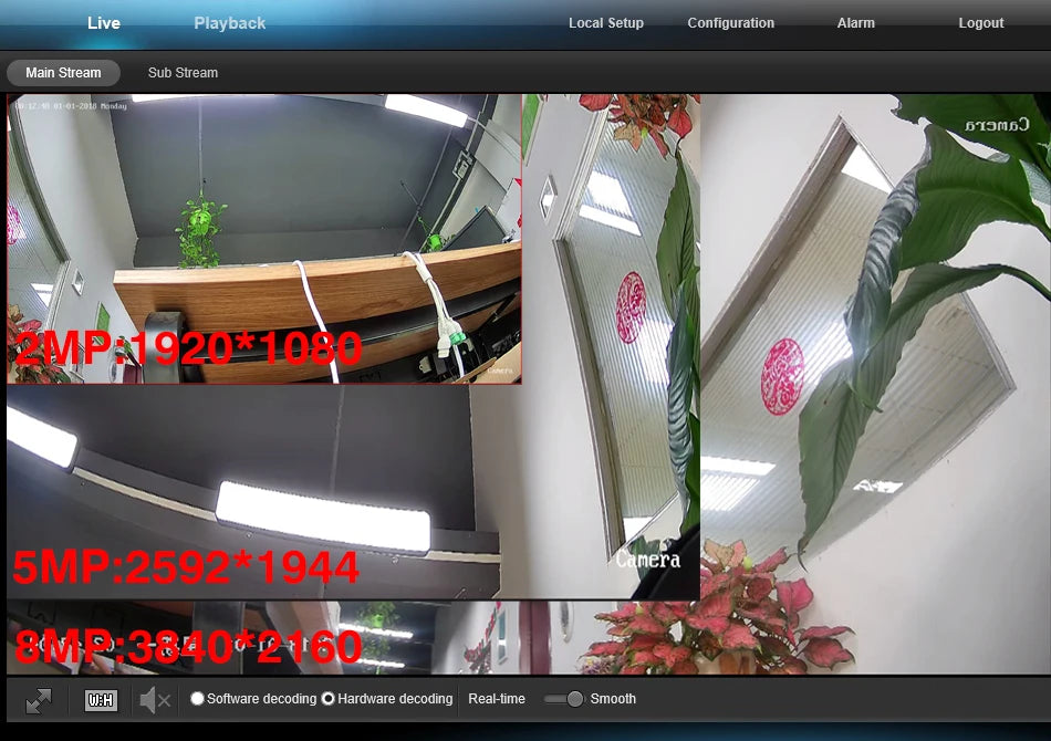Vikylin Hikvision compatible 8MP 5X Zoom PTZ IP Camera with 2-Way Audio MD2.0 IP66 Outdoor Video Surveillance Camera Onvif CCTV
