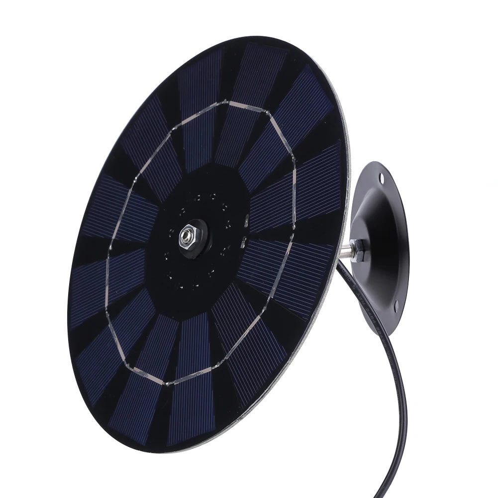 5W 5V IP Security Camera Charger Power Supply Monocrystalline Portable Solar Panel USB Wall Mount for Doorbell Courtyard Lights