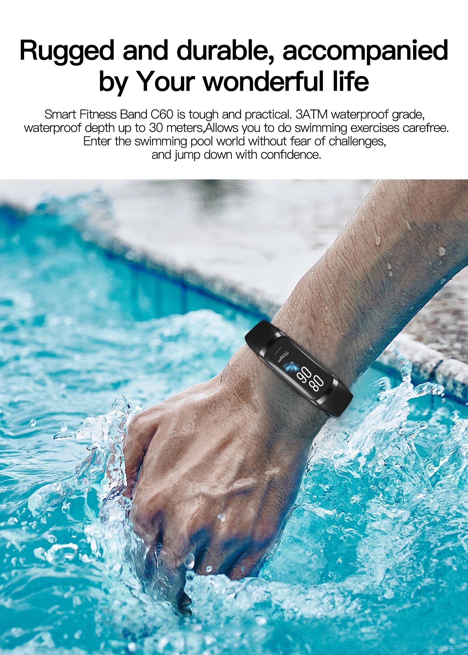 LIGE 1.1 inch Amoled Smart Watch Smartwatch Band Women Heart Rate Monitoring Waterproof men Smart Bracelet Sport Fitness Tracker