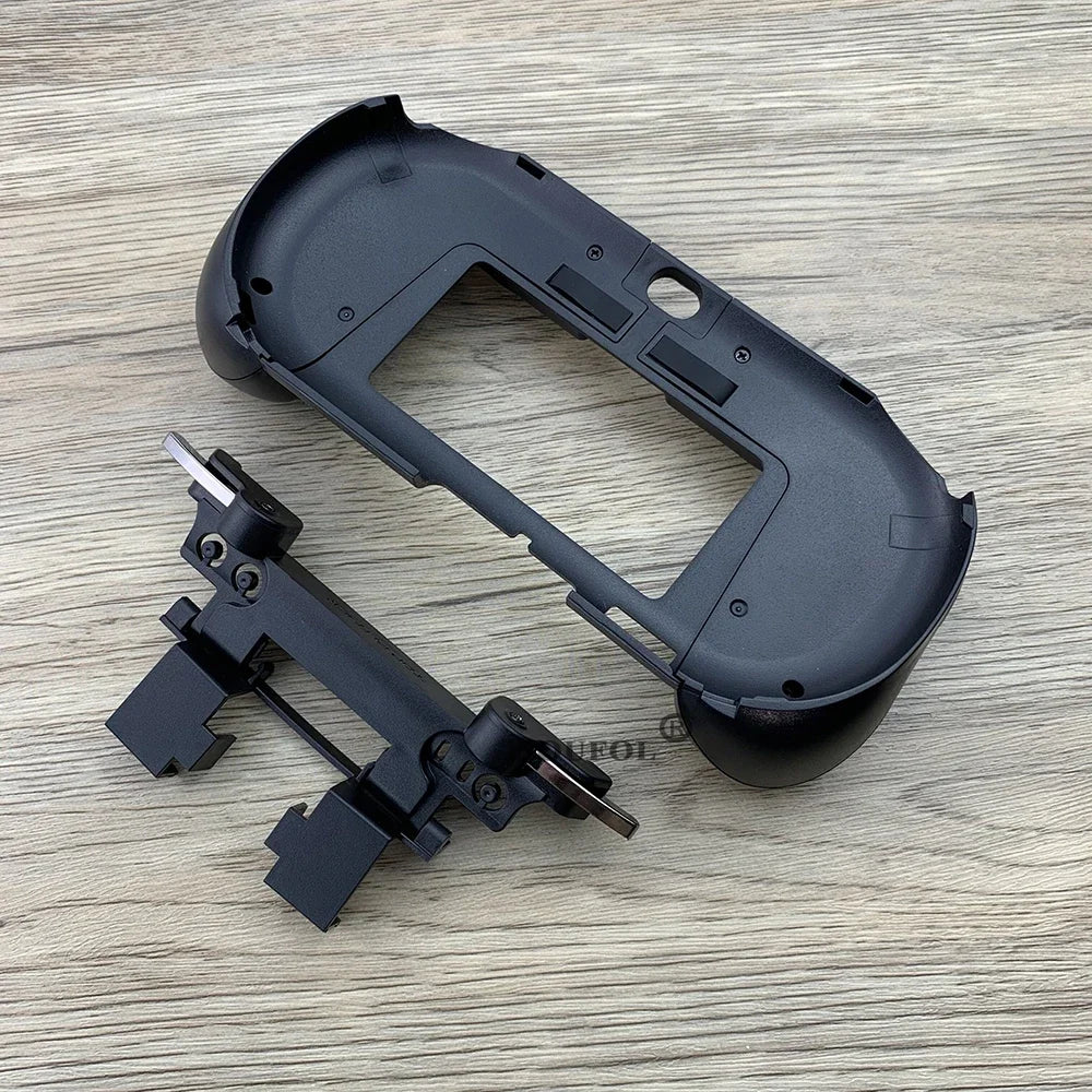 Gamepad Hand Grip Joystick Stand Shell Case Protect with L2 R2 Trigger Button For PS VITA 2000 PSV 2000 Slim + Front L2 R2 Kits