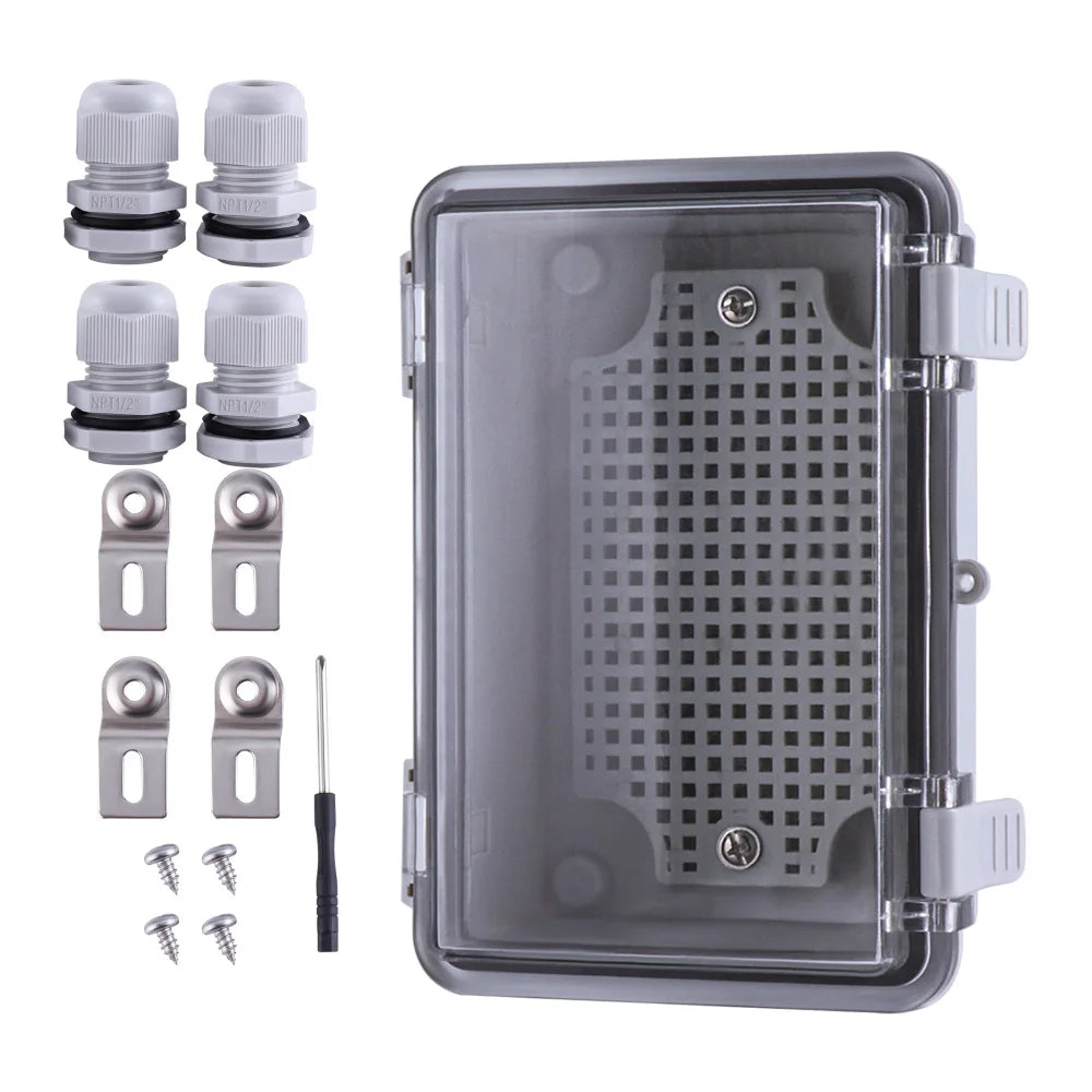 IP67 Waterproof Plastic Enclosure 150*100*70mm Outdoor Sealed Switch Power Case Distribution Boxes  ﻿