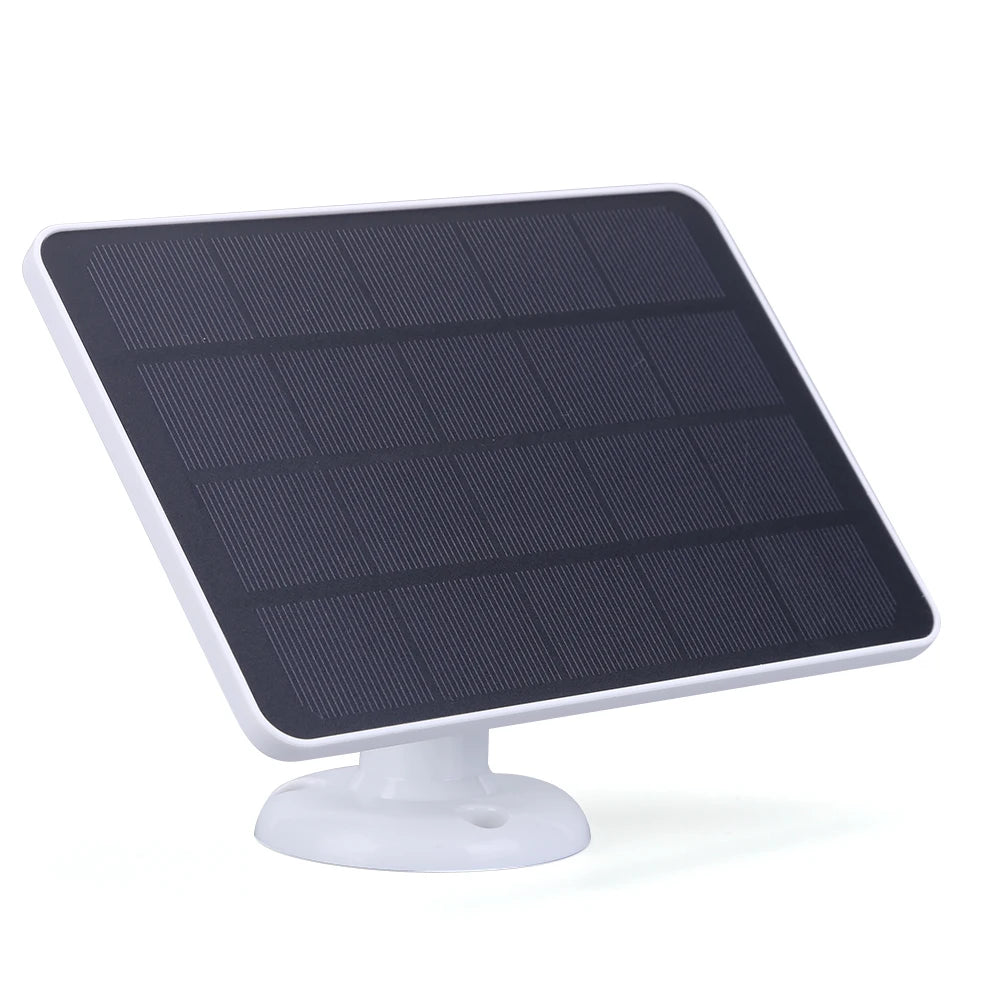 20W IP Security Camera Charger DC3.5x1.35-port Solar Panel Kit Wall Mount Bracket for Ring Spotlight Camera/Ring Stick Up Camera