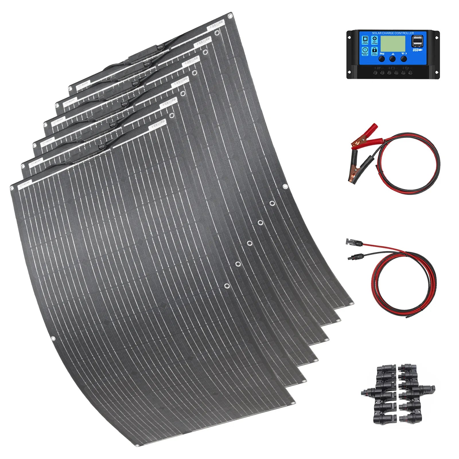 Bendable Solar Panel Accessories and Solar Panel System ETFE 100w 200w 300w 400w 500w 600w