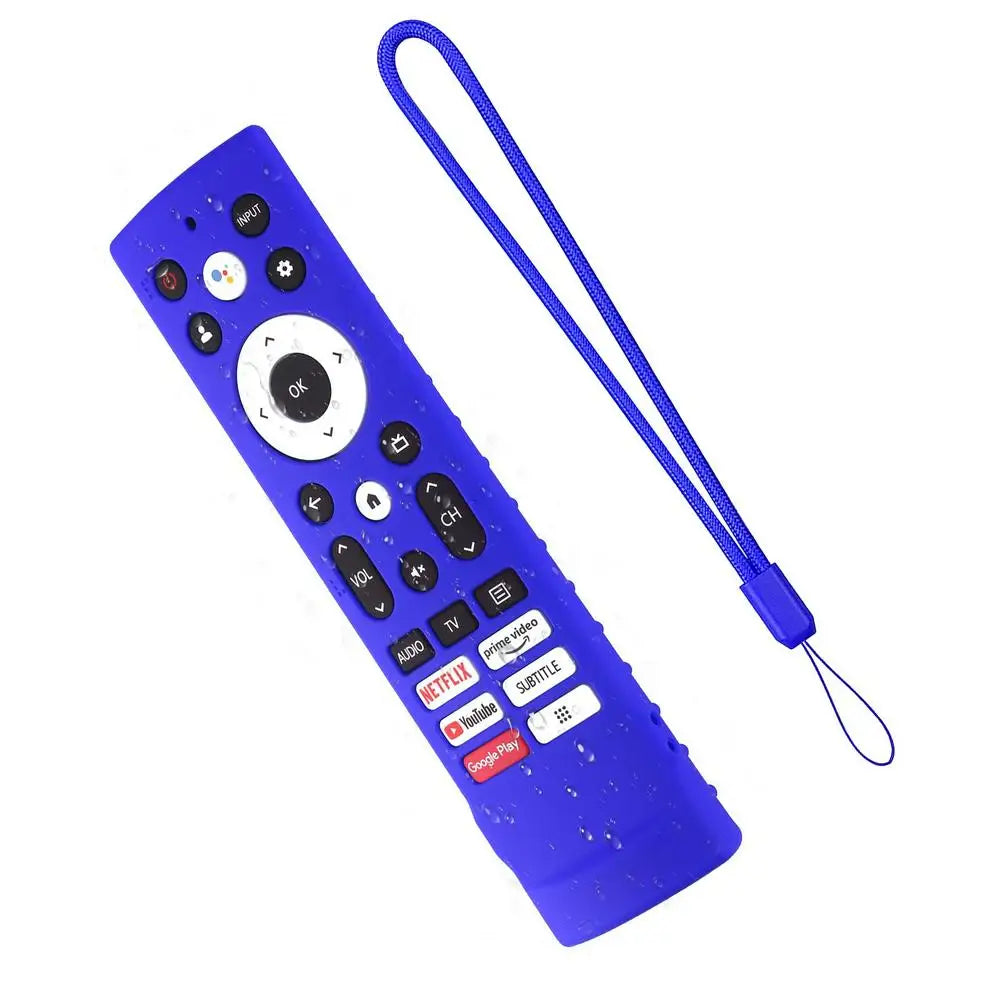 Silicone Remote Case For Hisense ERF3V90H Protective Cover Shockproof Durable Remote Control Shell For Hisense ERF3V90H