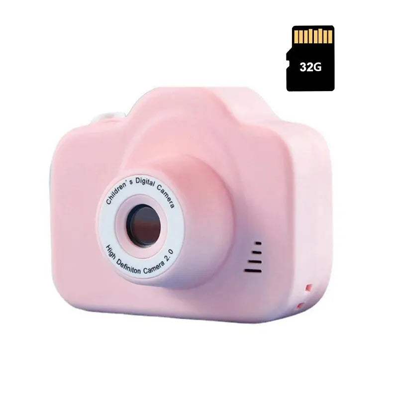 Kids Camera Digital Dual Camera HD 1080P Video Camera Toys Mini Cam Color Display Children Birthday Gift Kids Toys For Kids