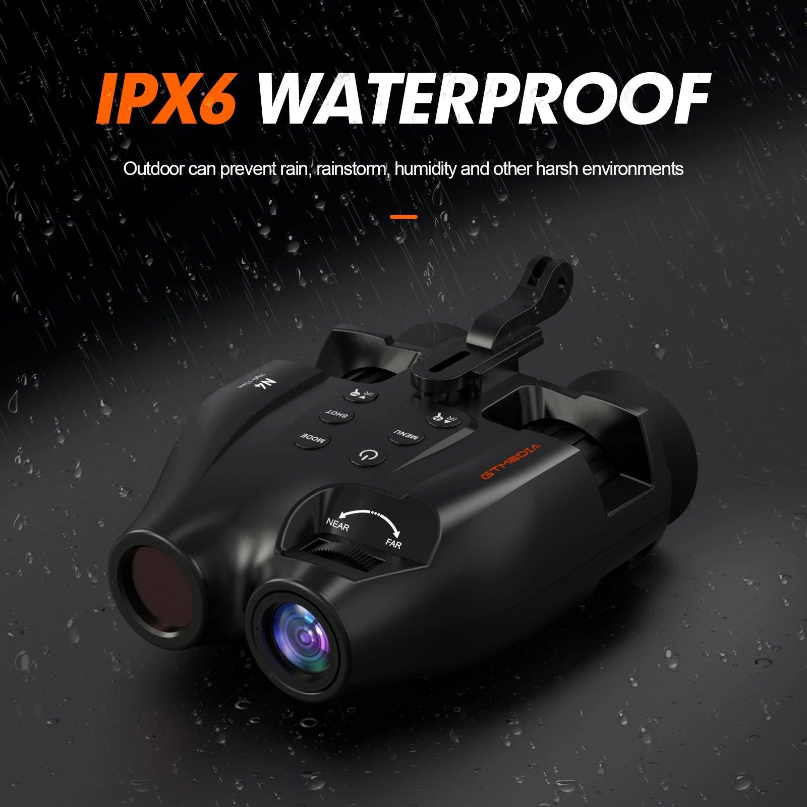 Gtmedia N4 Night Vision Binoculars Featuring Adjustable Brightness 5x Zoom And 1080p Video Recording For Outdoor Adventures