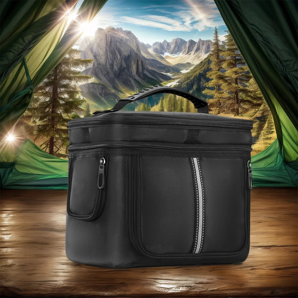 Portable Travel Case Waterproof Power Station Storage Case Protective Storage Bag for BLUETTI Solar Generator EB3A 268Wh LiFePO4
