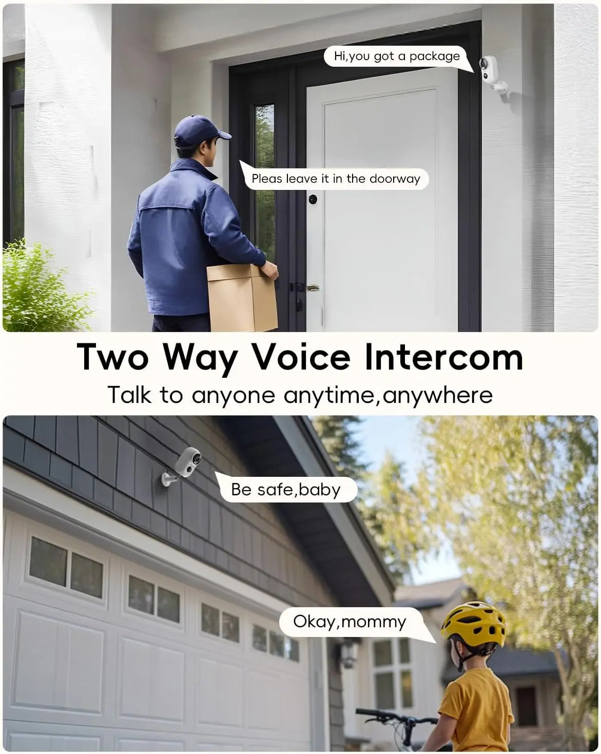 ZUMIMALL APP F5 Security Cameras Wireless Outdoor with Magnetic Mount, Battery Powered, 2.4G WiFi ,3MP Color Night Vision