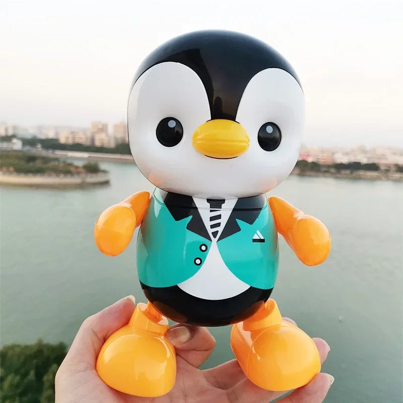 Music Penguin Electric Dancing Toy Robot Fun Educational Vocal Toy for All ages Boys Girls Interactive Learning and Playtime Fun