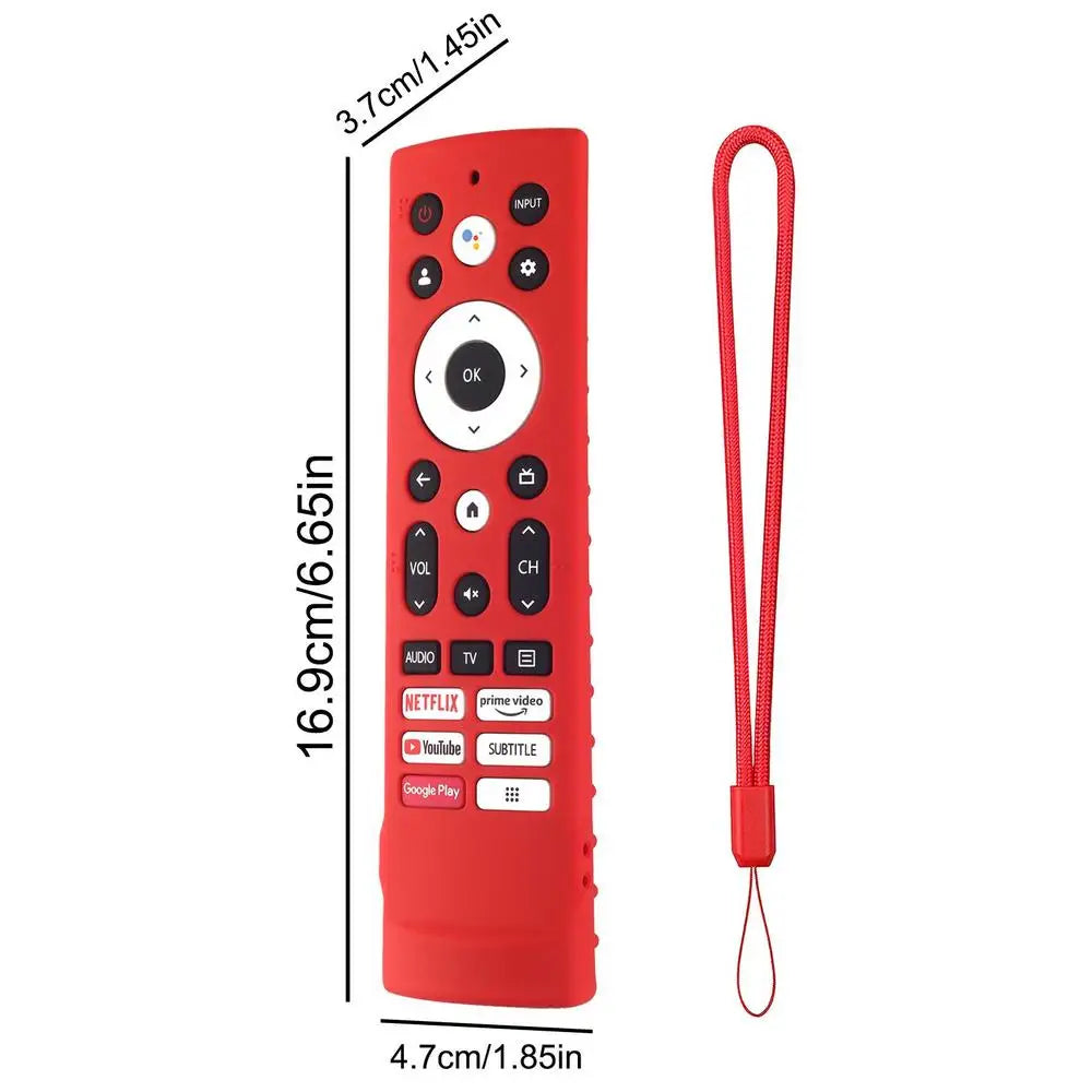 Silicone Remote Case For Hisense ERF3V90H Protective Cover Shockproof Durable Remote Control Shell For Hisense ERF3V90H