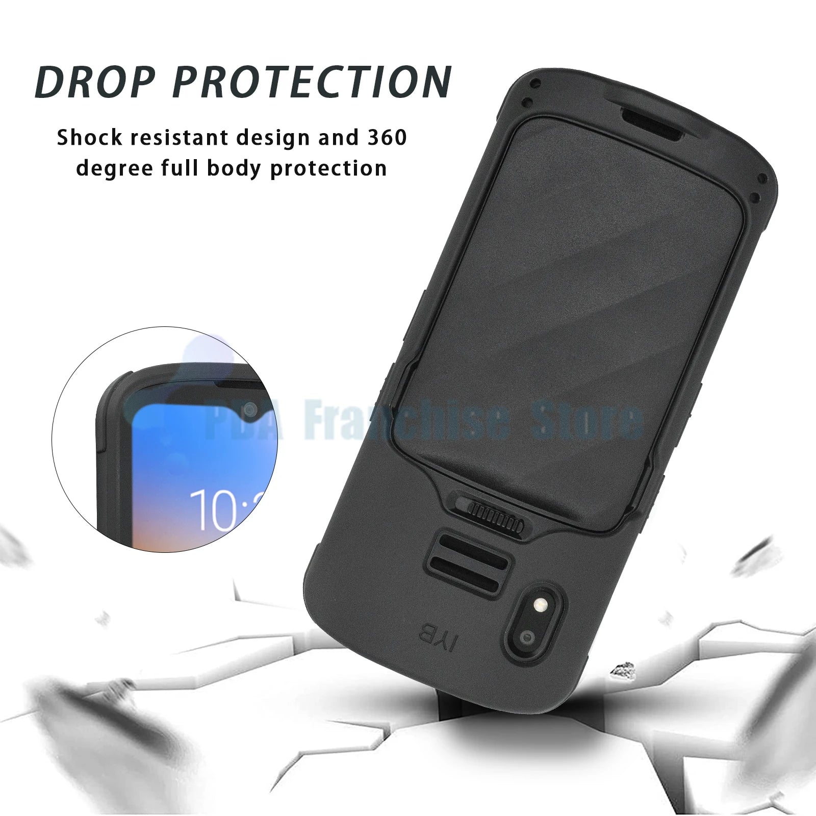 NEW Protect Cover for Zebra TC15 ,Anti Drop Soft Rubber