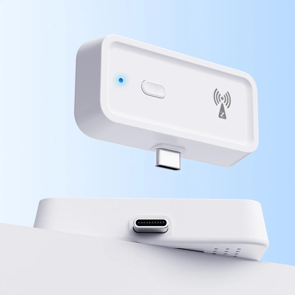 ZigBee Range Extender Works with ZigBee Gateway Hub Type C Smart Home Automation Devices Output Power Up To 20db for Home Office
