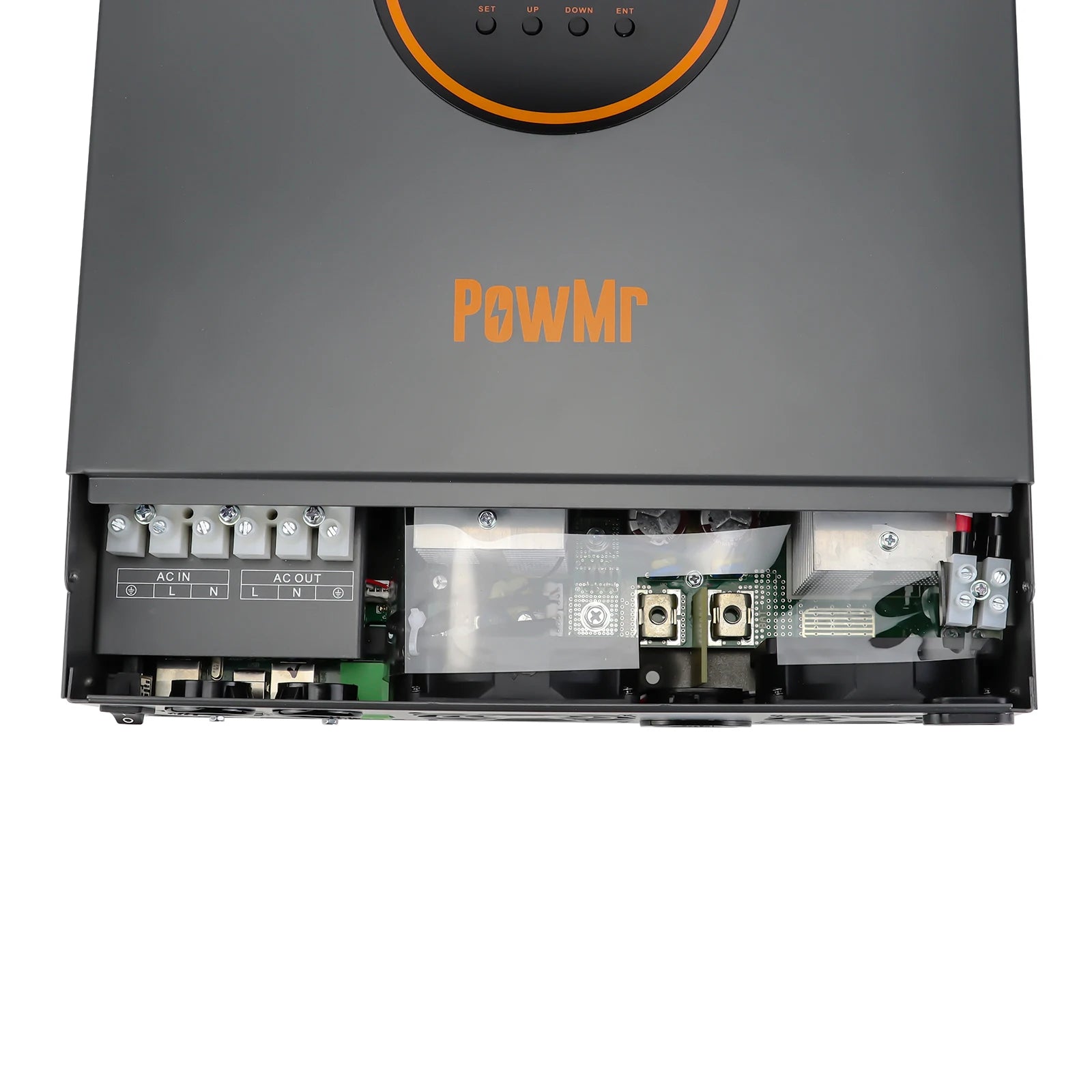 PowMr 5000W 48V 110/120VAC Output MPPT Hybrid Solar Inverter PV 500VDC With MPPT 80A Charger Controller Support Lithium Battery