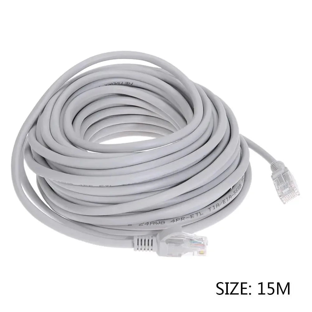Ethernet Cable High Speed RJ45 Network LAN Cable Router Computer Cables Length 1m/1.5m/2m/3m/5m/10m/15m/20m/25m/30m
