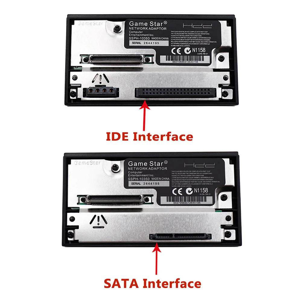 SATA Interface Network Card Adapter For PS2 Fat Game Console SATA HDD For Playstation 2 Sata Socket with Free McBoot Memory Card