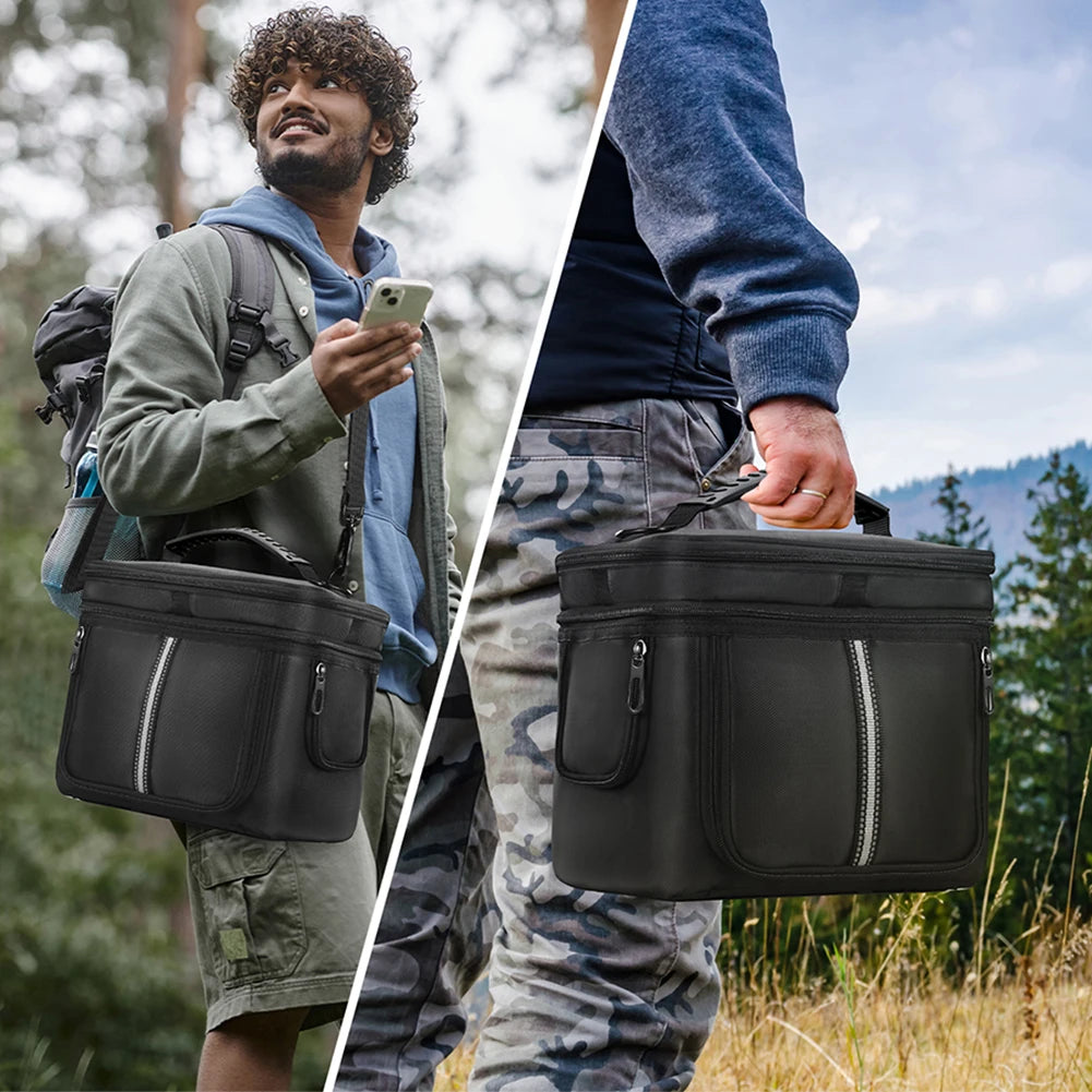 Portable Travel Case Waterproof Power Station Storage Case Protective Storage Bag for BLUETTI Solar Generator EB3A 268Wh LiFePO4