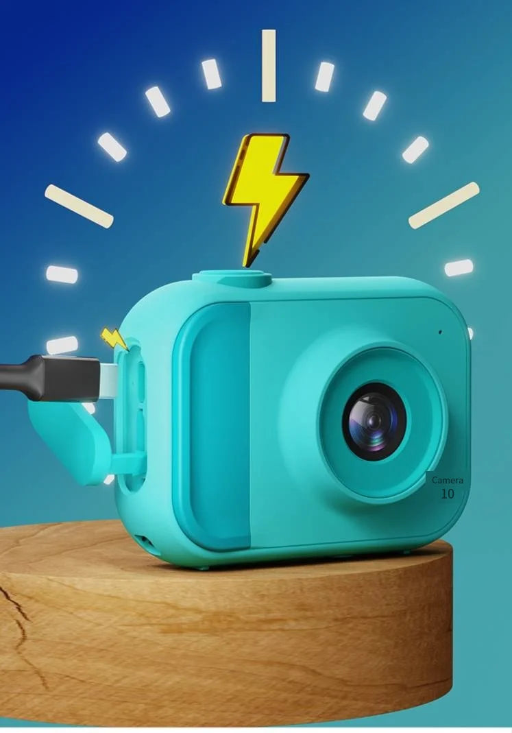 Waterproof children's camera HD digital photography video games Student travel Holiday gifts Toy mini camera