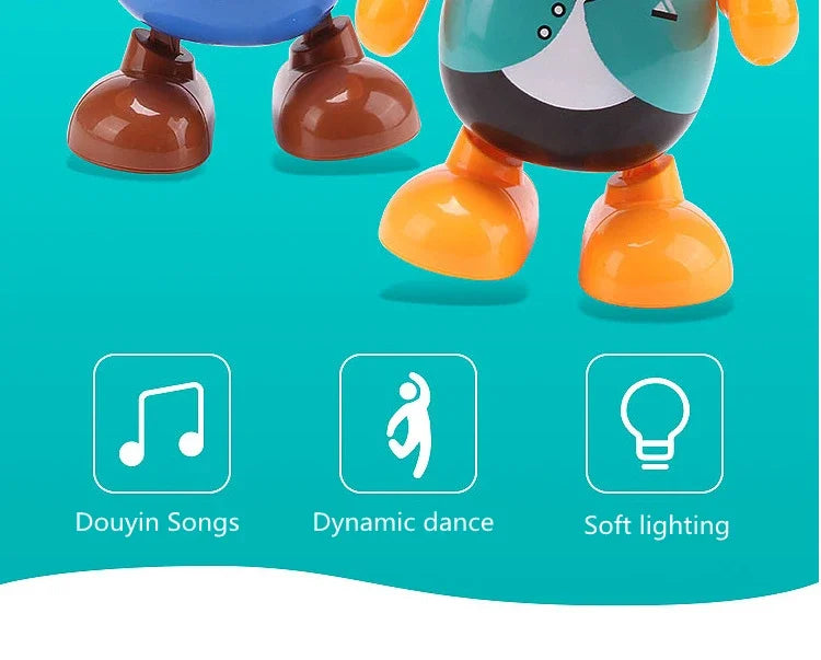 Music Penguin Electric Dancing Toy Robot Fun Educational Vocal Toy for All ages Boys Girls Interactive Learning and Playtime Fun