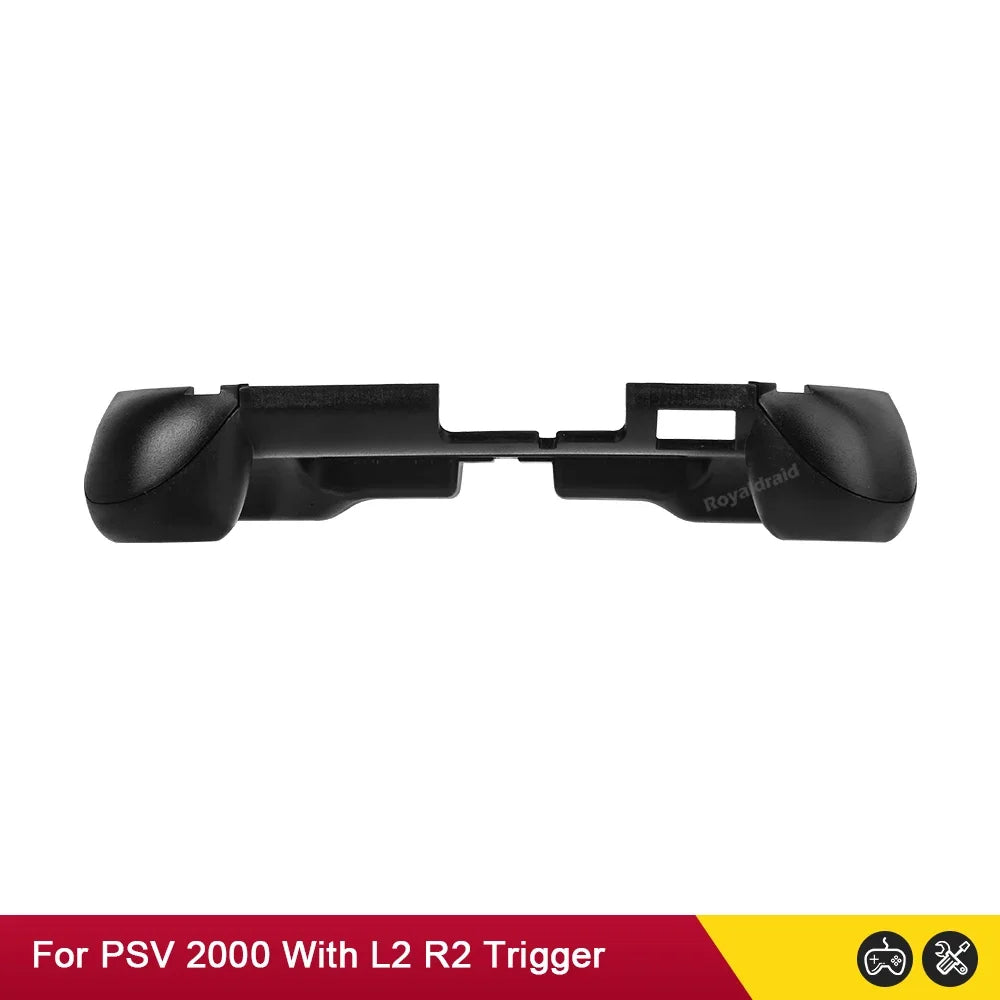 Gamepad Hand Grip Joystick Stand Shell Case Protect with L2 R2 Trigger Button For PS VITA 2000 PSV 2000 Slim + Front L2 R2 Kits