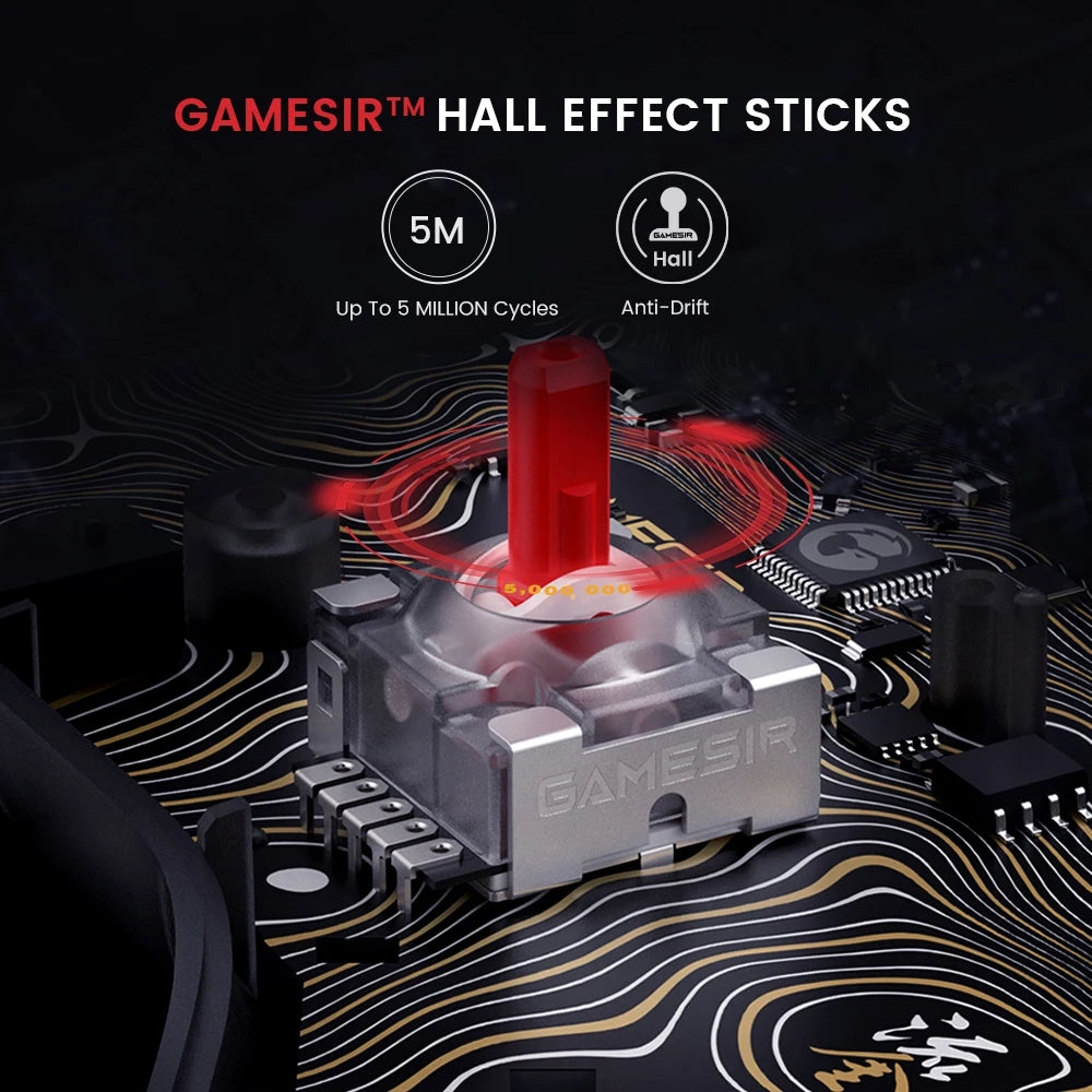 Original GameSir Kaleid Flux - Xbox Controller Wired Gamepad for Xbox Series X, Xbox Series S, Xbox One game console Hall Effect