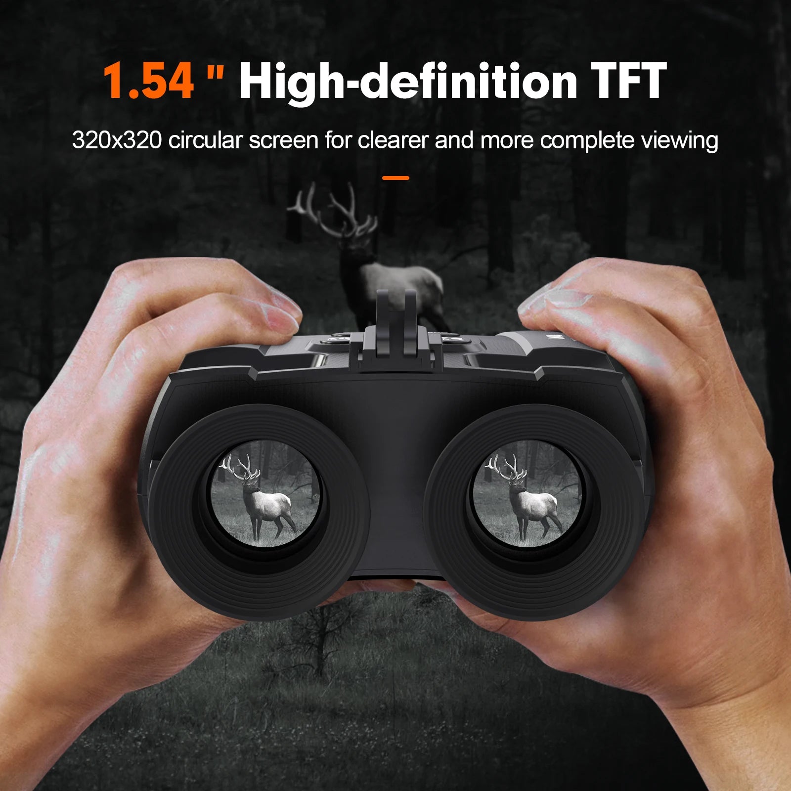 Gtmedia N4 Night Vision Binoculars Featuring Adjustable Brightness 5x Zoom And 1080p Video Recording For Outdoor Adventures