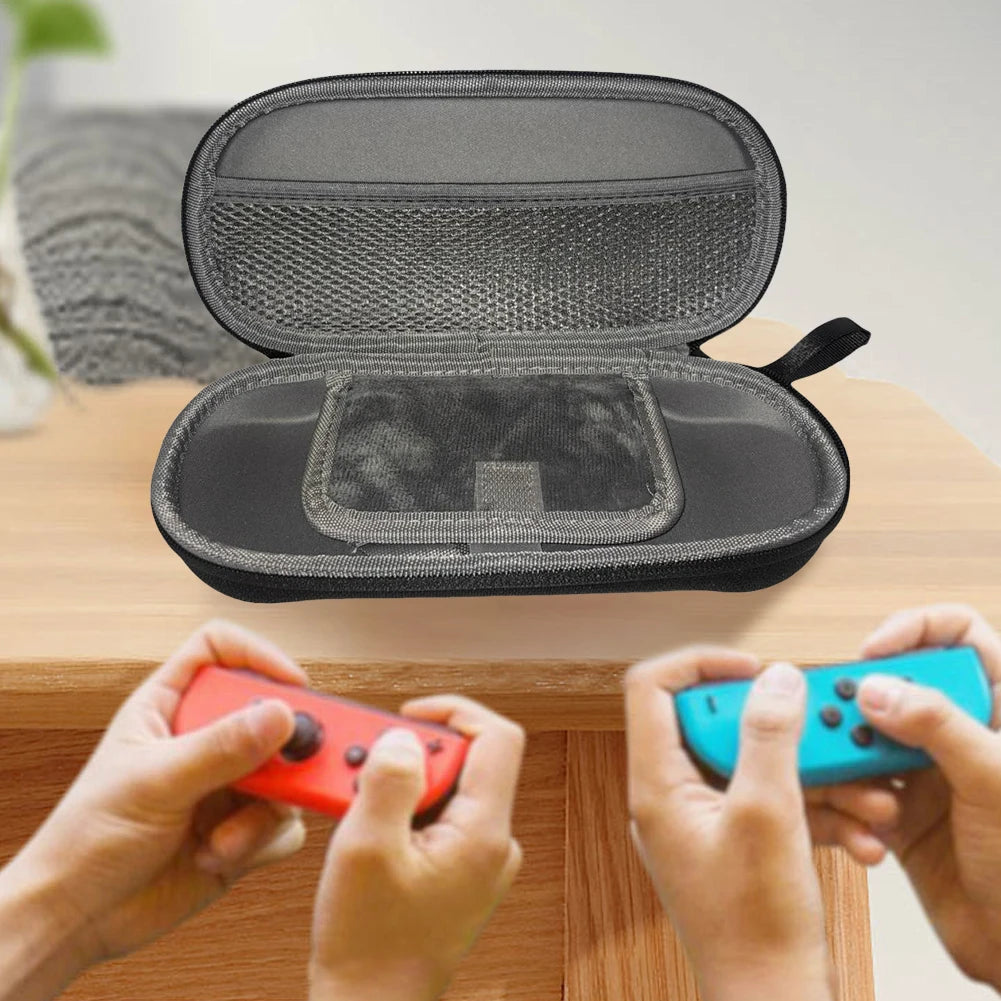 Protable Carrying Case Shockproof Travel Protective Case with Mesh Pocket Travel Carrying Bag for Retroid Pocket 5 Game Console