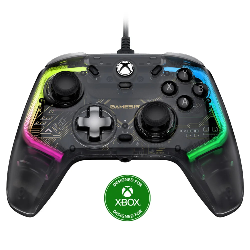 Original GameSir Kaleid Flux - Xbox Controller Wired Gamepad for Xbox Series X, Xbox Series S, Xbox One game console Hall Effect