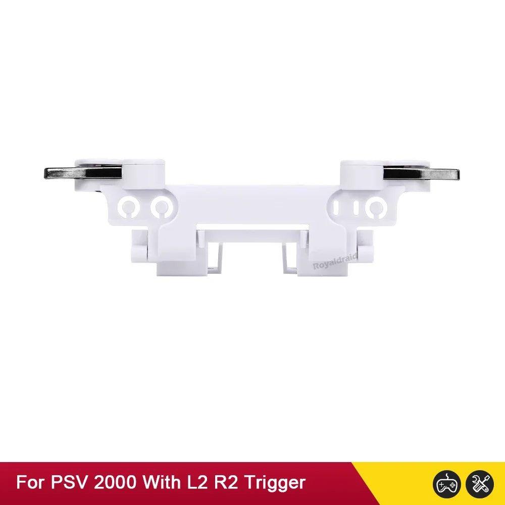 Gamepad Hand Grip Joystick Stand Shell Case Protect with L2 R2 Trigger Button For PS VITA 2000 PSV 2000 Slim + Front L2 R2 Kits
