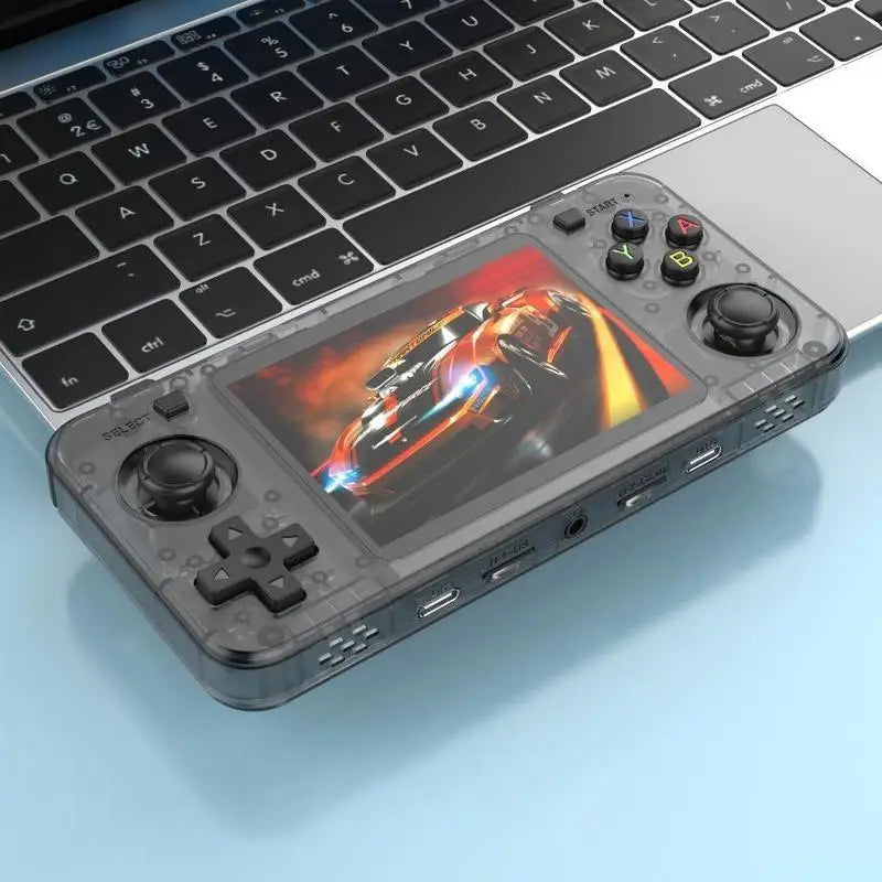 R36H Retro Gaming Console, Handheld Game Console with mAh Battery 3.5'' IPS Screen, 15000+Games，Support 20+ emulators Classic