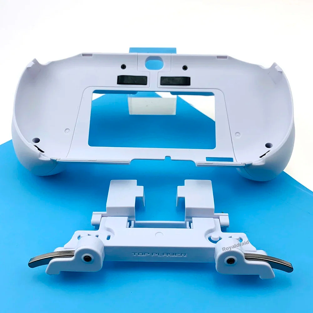 Gamepad Hand Grip Joystick Stand Shell Case Protect with L2 R2 Trigger Button For PS VITA 2000 PSV 2000 Slim + Front L2 R2 Kits