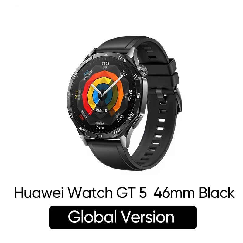 HUAWEI WATCH GT 5 Smartwatch, Health Tracking , Buit-in Map,Replay Message,compatible with iOS and Android HUAWEI WATCH GT5