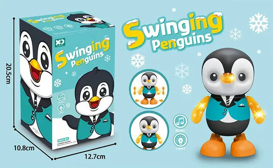 Music Penguin Electric Dancing Toy Robot Fun Educational Vocal Toy for All ages Boys Girls Interactive Learning and Playtime Fun