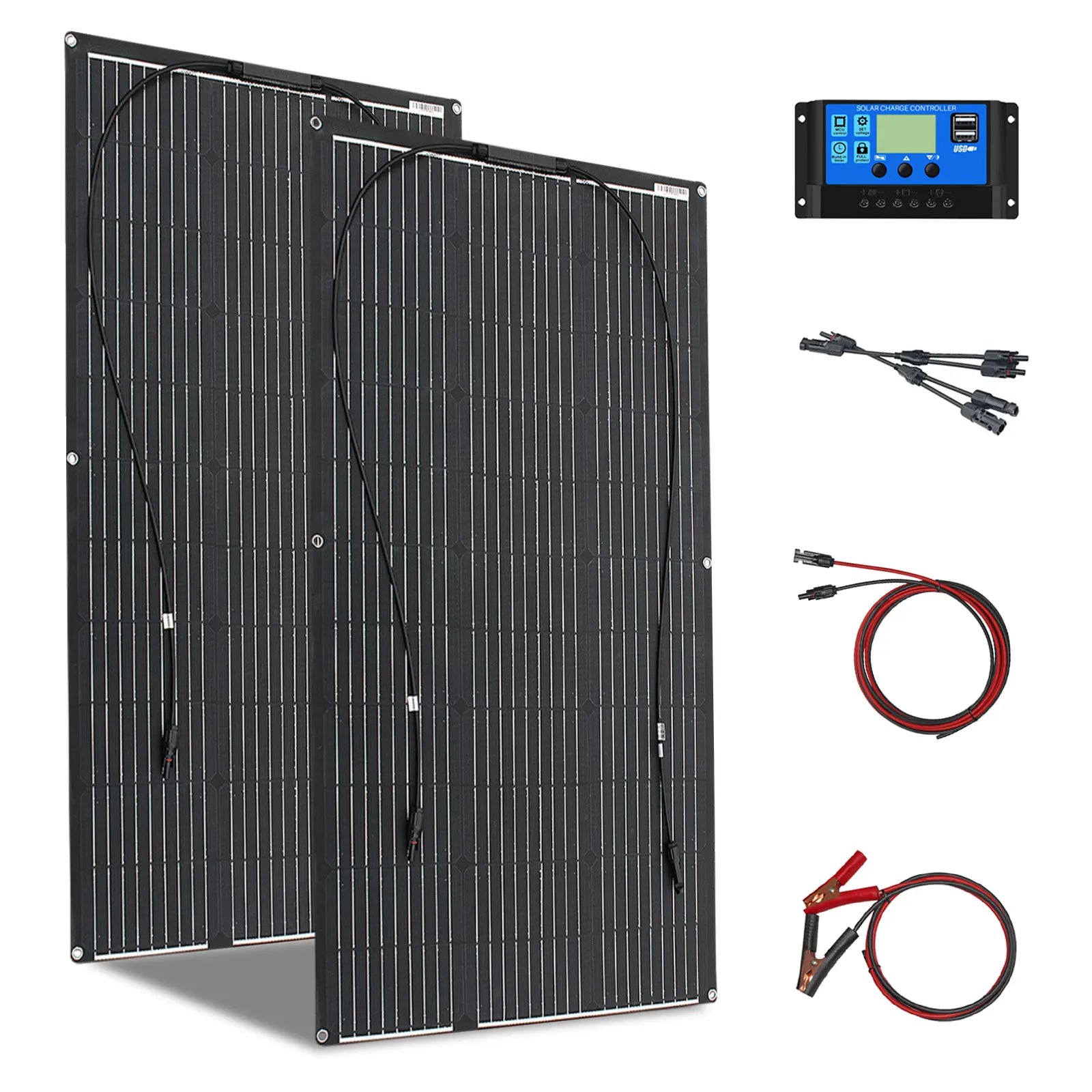 Bendable Solar Panel Accessories and Solar Panel System ETFE 100w 200w 300w 400w 500w 600w