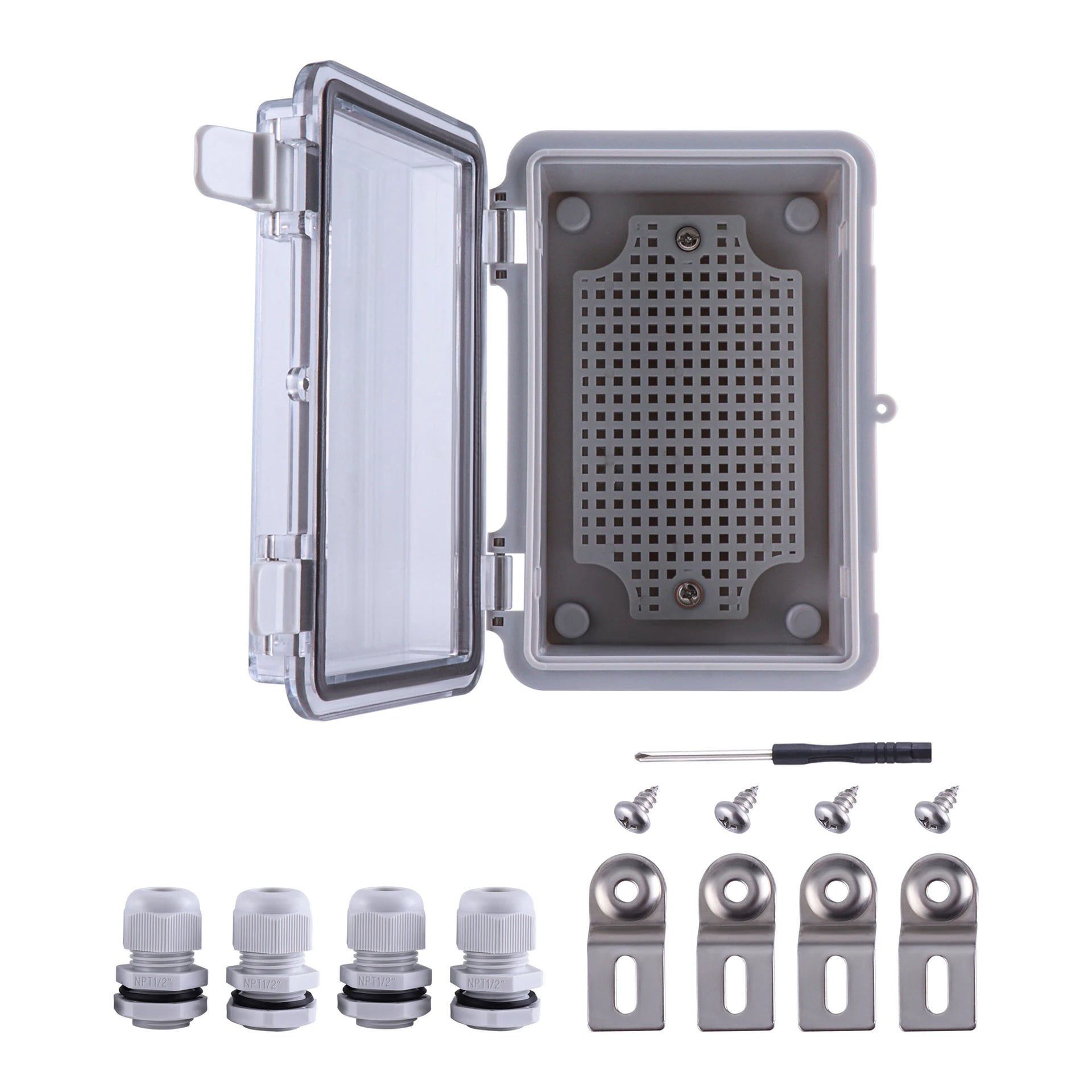IP67 Waterproof Plastic Enclosure 150*100*70mm Outdoor Sealed Switch Power Case Distribution Boxes  ﻿