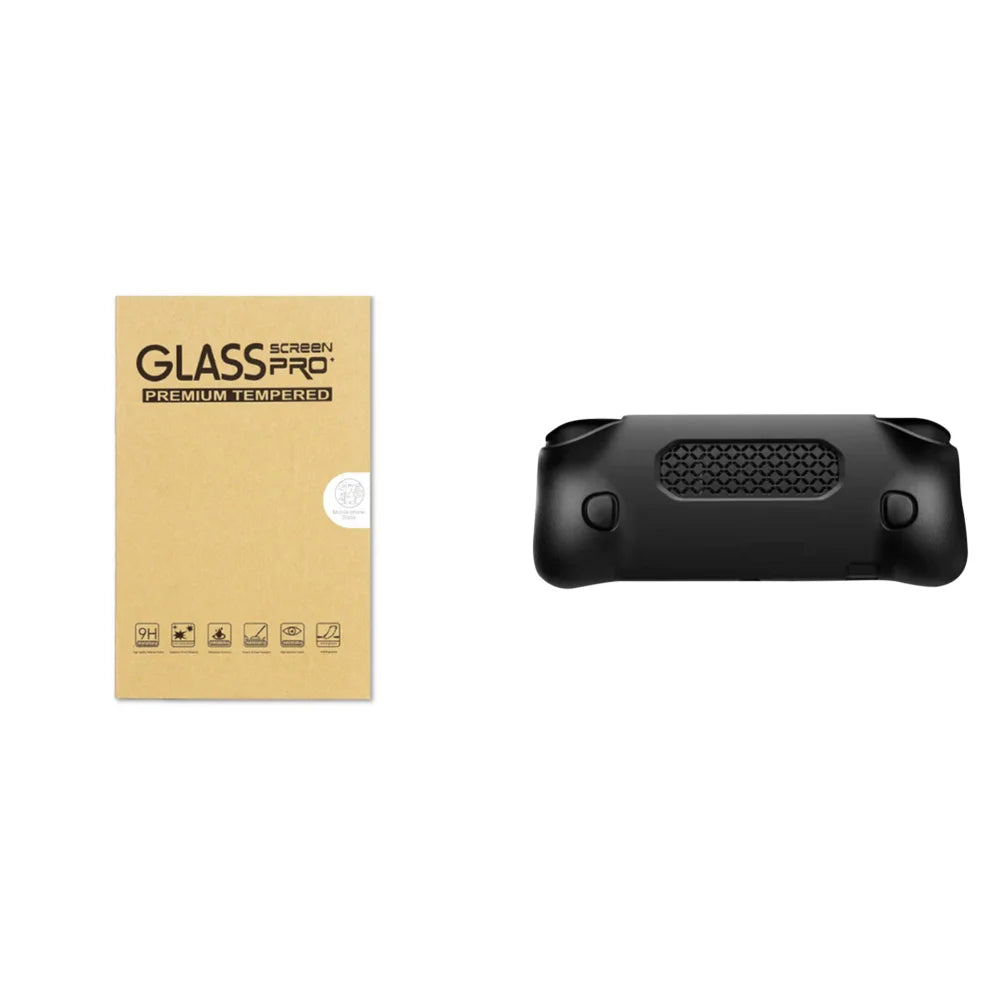 for AYN Odin 2 Portal Grip Protect Silicone Case Waterproof Ergonomic Grip Protective Case Anti-fall Screen Protector Accessory
