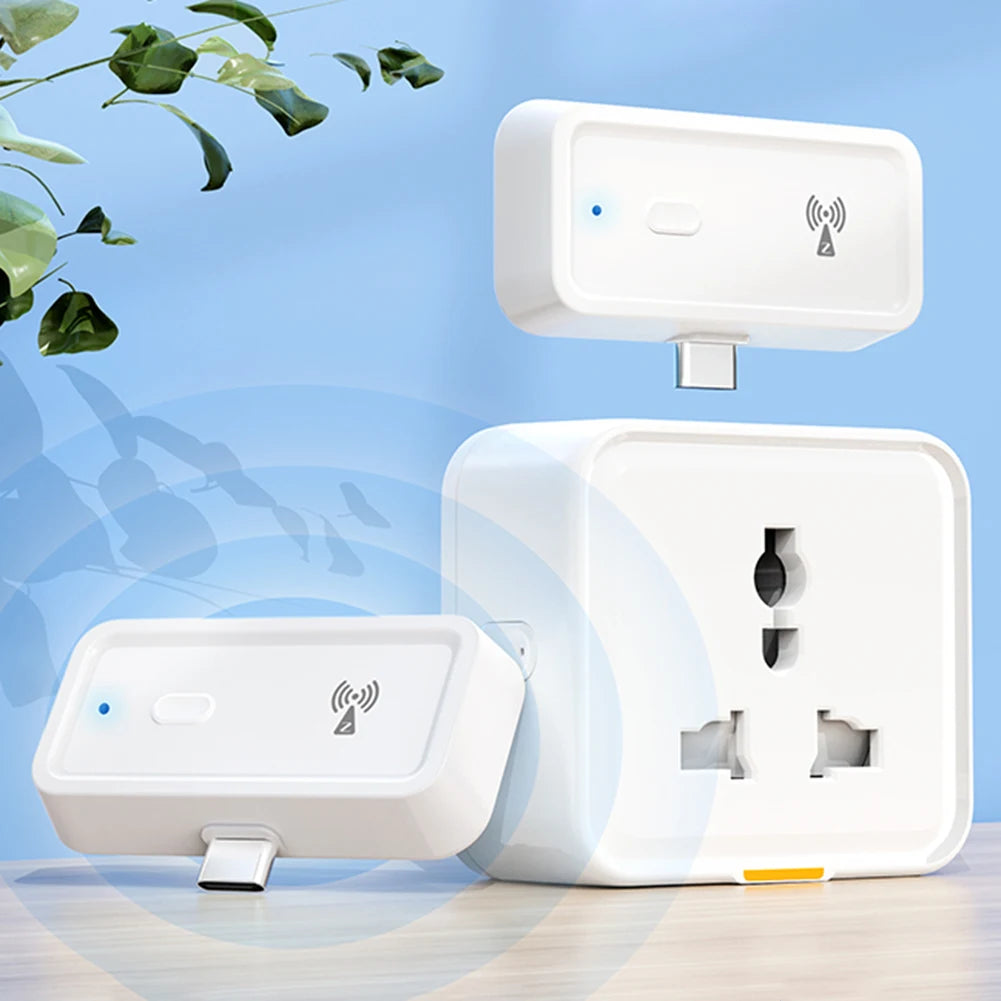 ZigBee Range Extender Works with ZigBee Gateway Hub Type C Smart Home Automation Devices Output Power Up To 20db for Home Office