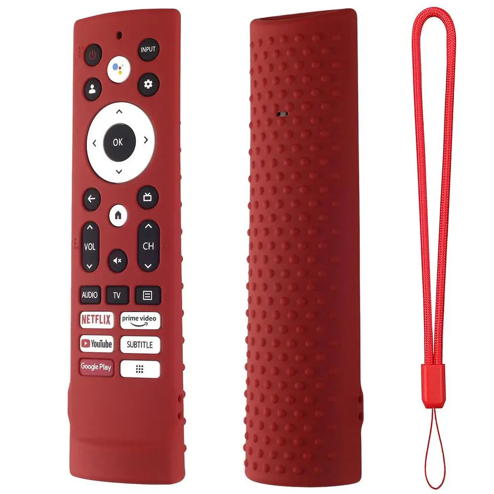 Silicone Remote Case For Hisense ERF3V90H Protective Cover Shockproof Durable Remote Control Shell For Hisense ERF3V90H