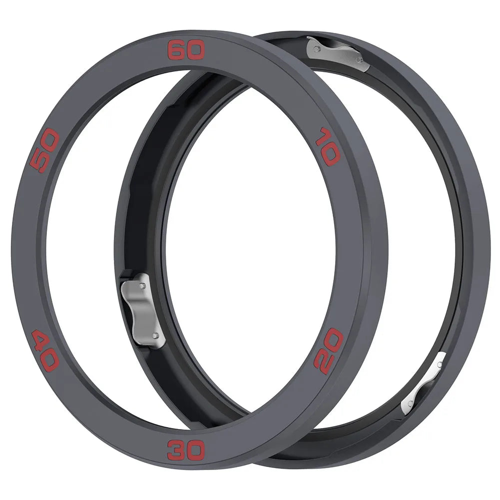 Metal Bezel Ring Replacement Case Cover Ring Tempered Glass Protective Flim Metal Watch Bezel for CMF by Nothing Watch Pro 2