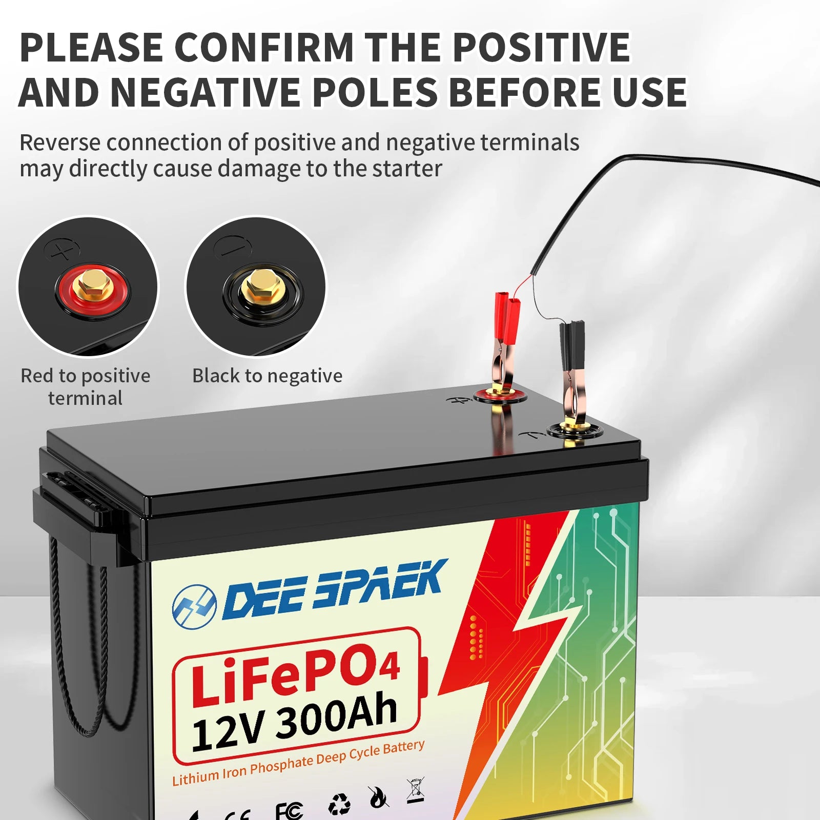 12V 300Ah LiFePo4 Lithium Battery With BMS 8000+ Cycles For RV Campers Off-Road Off-Grid 300Ah 12.8V LiFePO4 Battery Pack Stock
