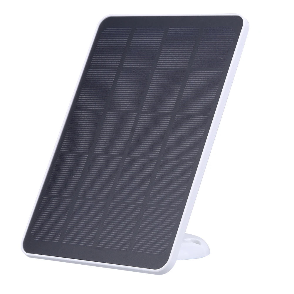 20W IP Security Camera Charger DC3.5x1.35-port Solar Panel Kit Wall Mount Bracket for Ring Spotlight Camera/Ring Stick Up Camera