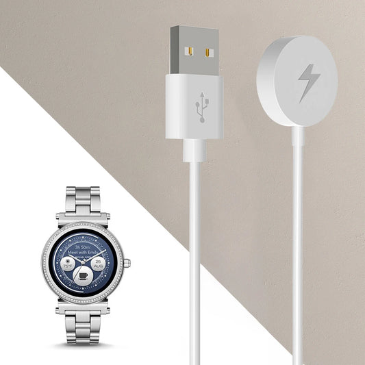 Fast Charging Cable Smart Watch Charger For Michael Kors Access Sofie Bradshaw Grayson Wireless Charger For Fossil Gen 2 Gen 3