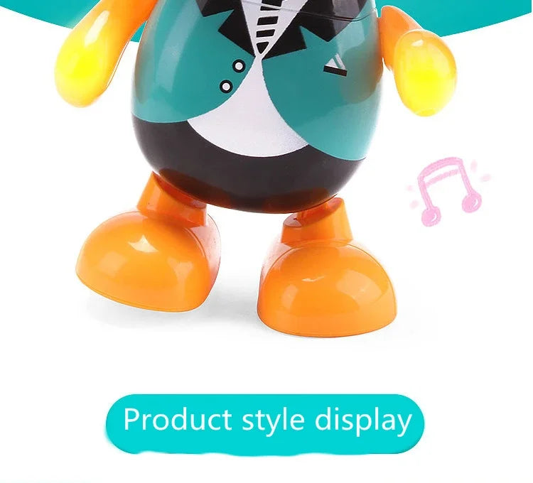 Music Penguin Electric Dancing Toy Robot Fun Educational Vocal Toy for All ages Boys Girls Interactive Learning and Playtime Fun