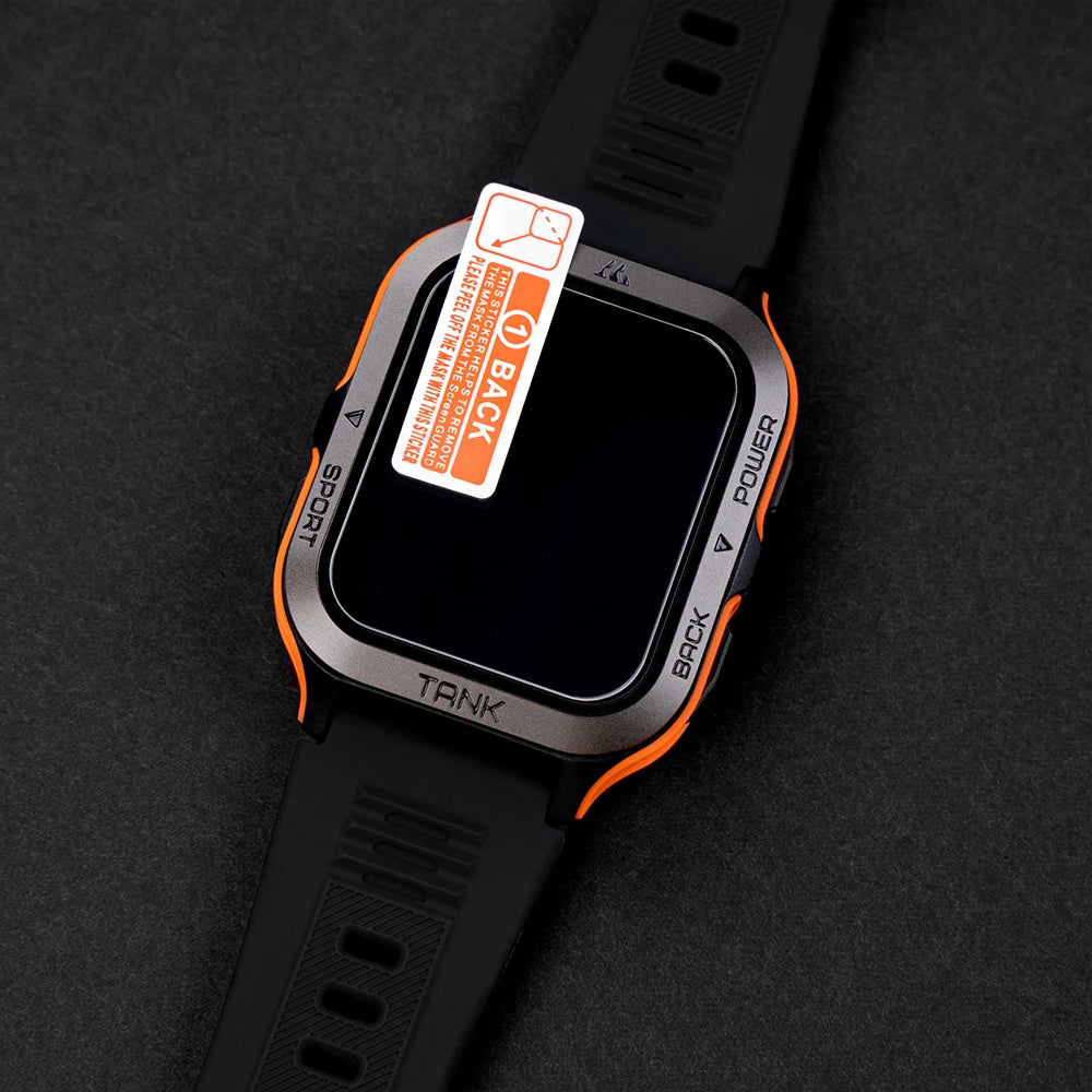 Original Tempered Glass Film for KOSPET TANK M2 Smartwatch Glass Protective Film 1 Set Screen Protetor Smart Watch Accessories
