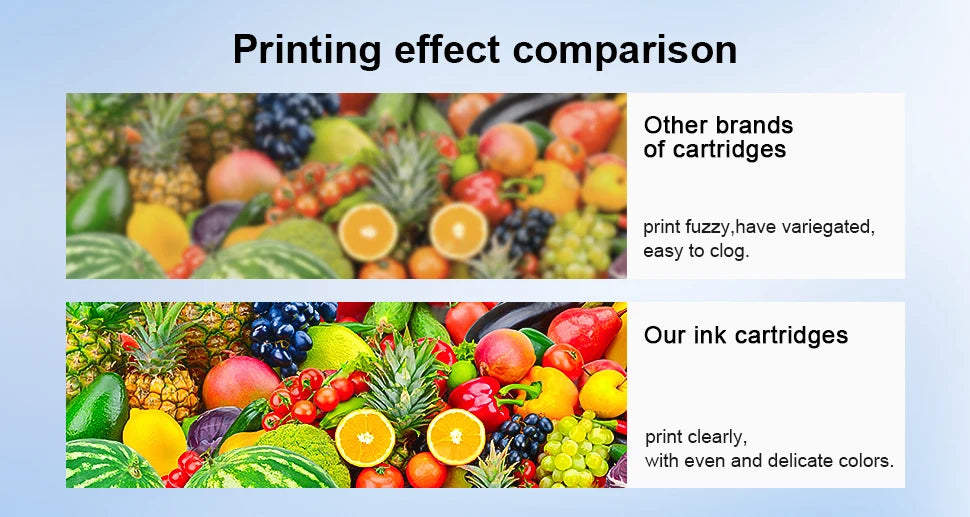 Ink 62 XL Cartridge Compatible for 62XL hp Printer Ink Black Tri-Color for Envy 5540 5640 7640 8000 Officejet 5740 200 250 8040