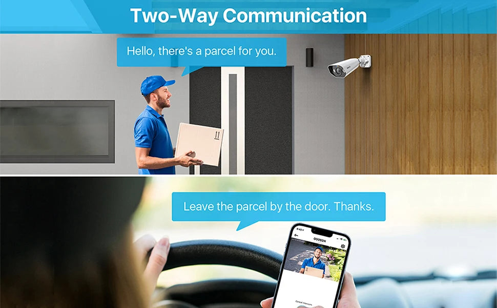 ZOSI 16CH 8MP/5MP PoE Security Camera System AI Person Vehicle Detection 2 Way Audio IP Cam 4K CCTV Video Surveillance NVR Kit