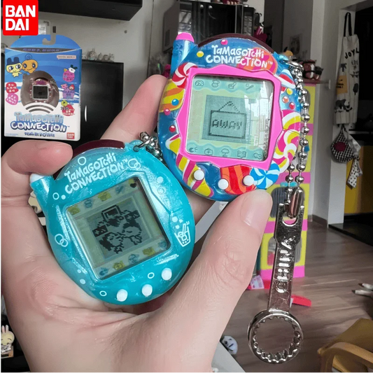 Original Bandai Reproduction Series Yuanzu Machine Pendant Classic Childhood Memories Toy Kids Birthday Gifts