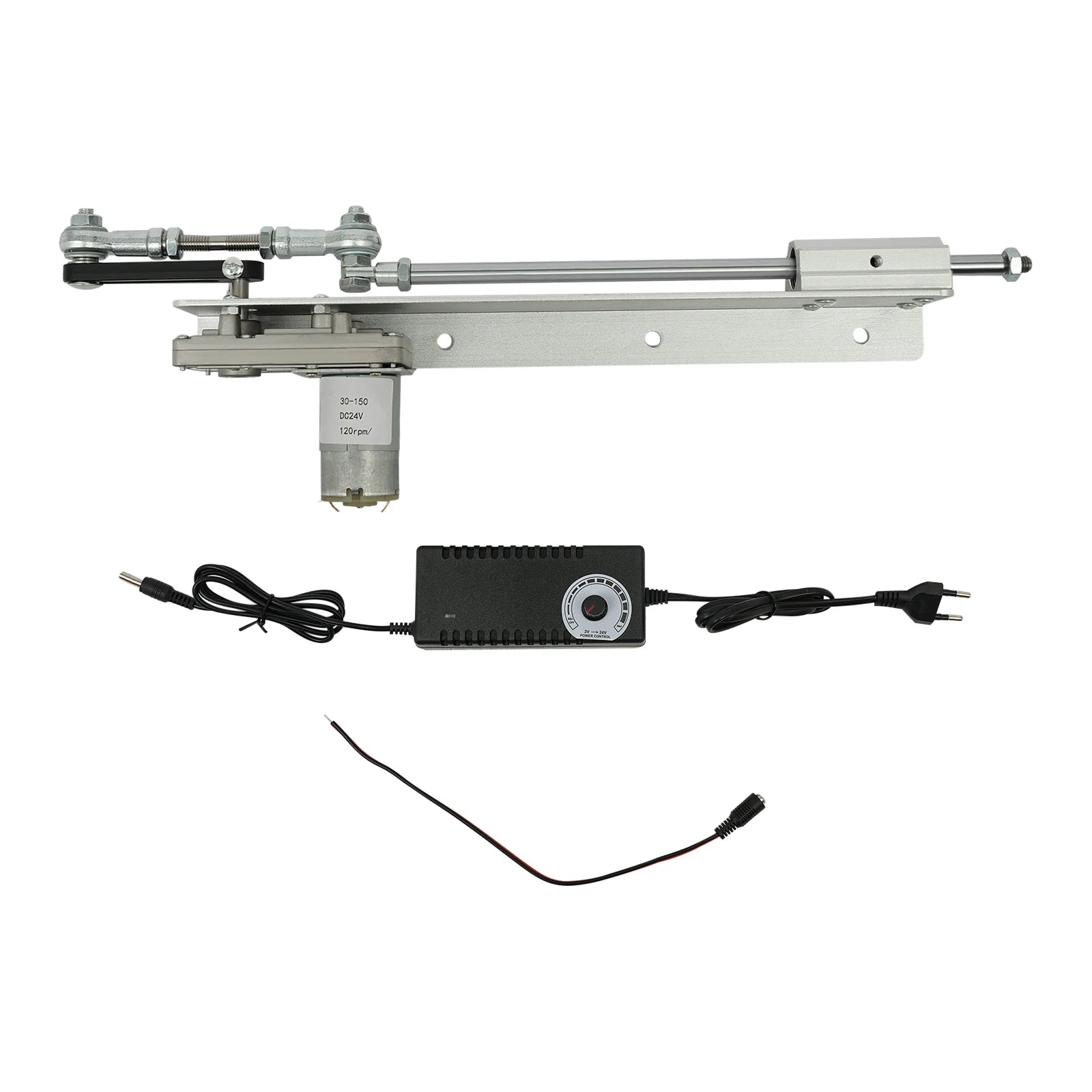 DC24V Mini Telescopic Linear Actuator 3-15CM Adjustable Telescopic Rocker Actuator| M8 Thread